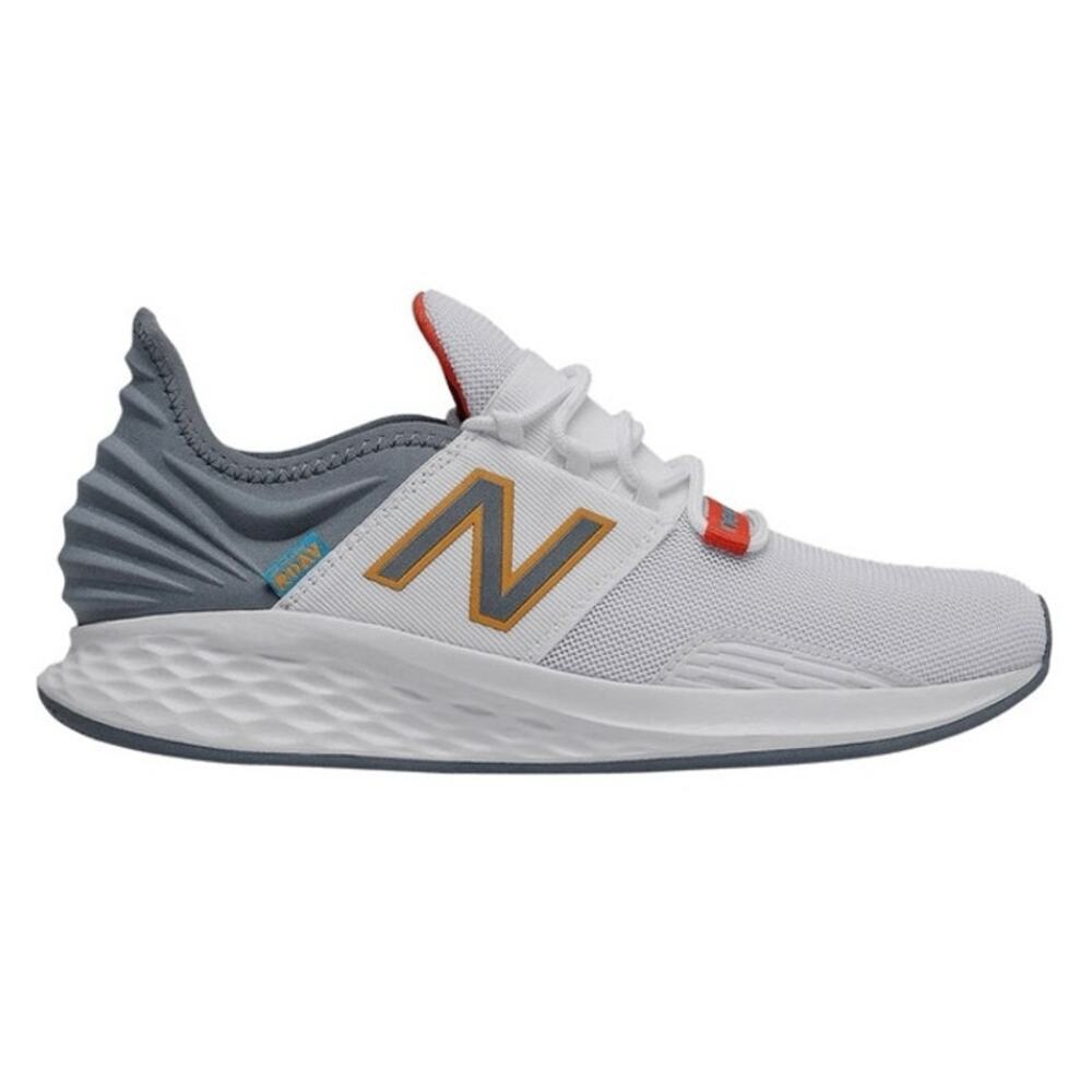 New Balance Fresh Foam Roav White Ocean Grey Orange Size 11 Mens MROAVCH